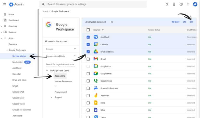 How to Customize App Access on Google Admin console