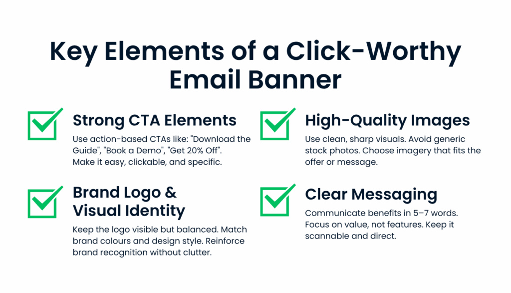 Key Elements of a Click-Worthy Email Banner