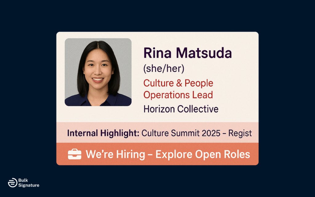 Email signatures now function as controlled business assets