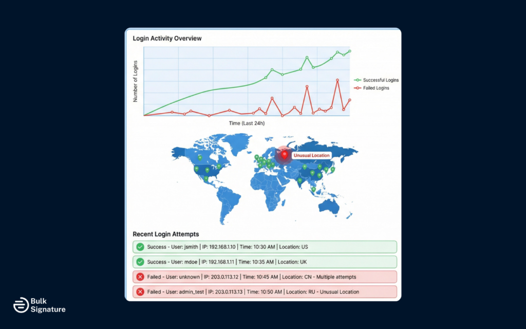 Monitor and Log Authentication Activity