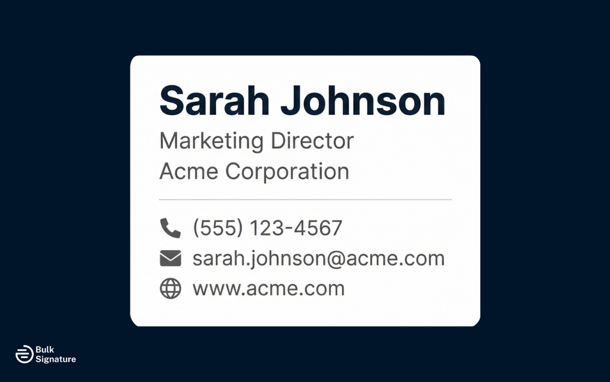 Mobile Email Signature Examples That Work on Every Device