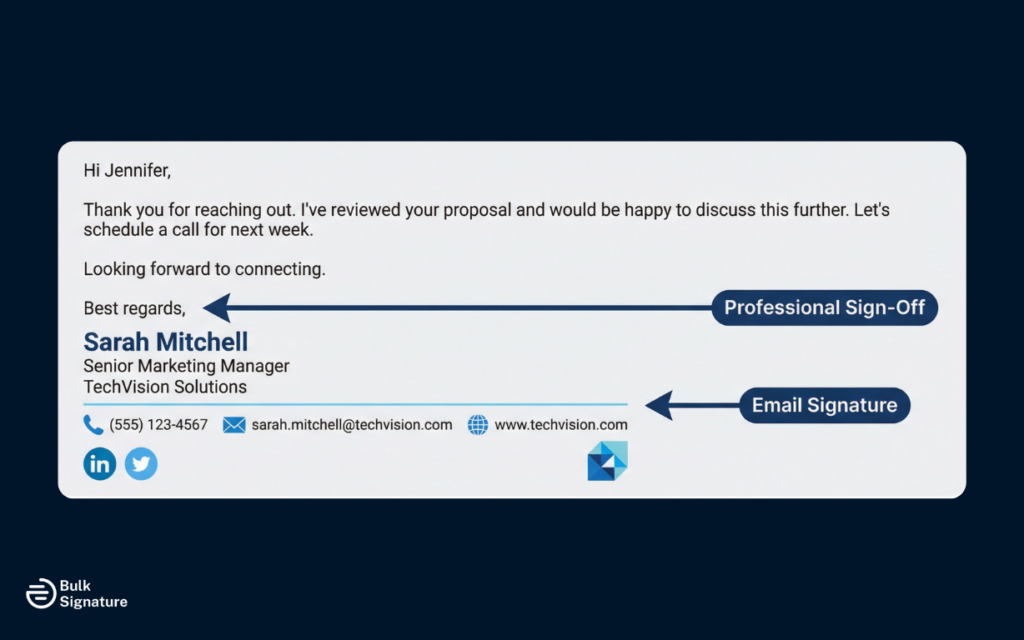 Include Your Email Signature