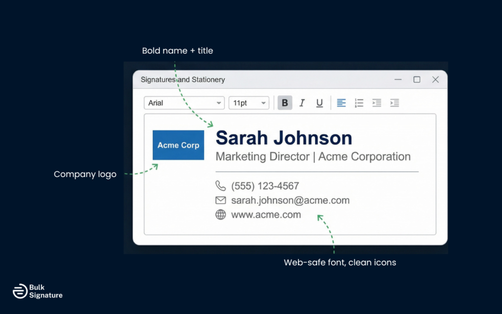 How to Add a Signature in the Outlook Desktop App (Windows)