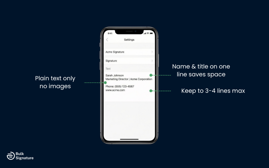 How to Add a Signature in the Outlook Mobile App
