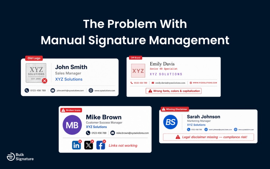 Why organizations need email signature management software