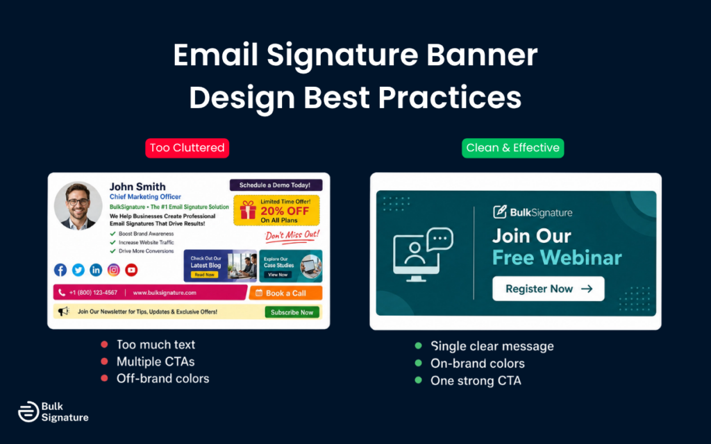 How to Design an Effective Custom Email Signature Banner