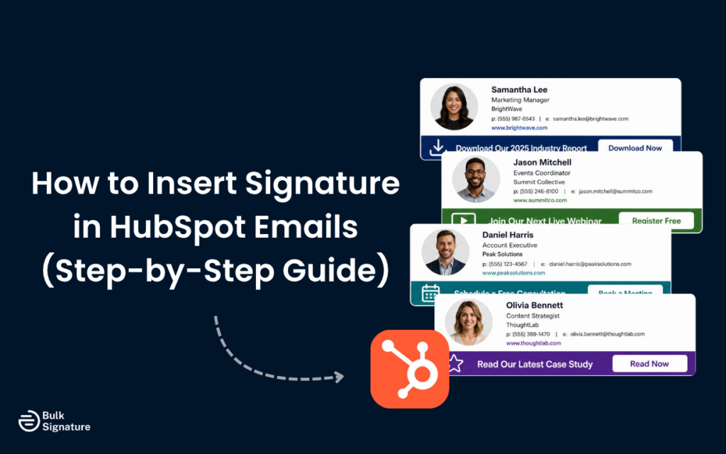 How to Insert Signature in HubSpot Emails (Step-by-Step Guide)