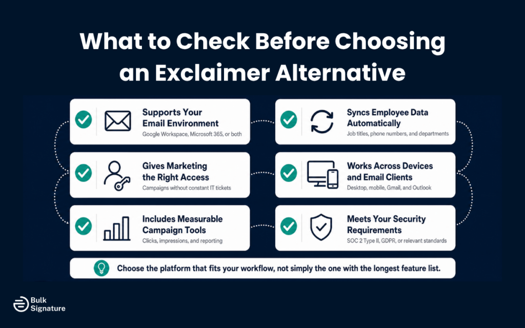 How to Evaluate Email Signature Software